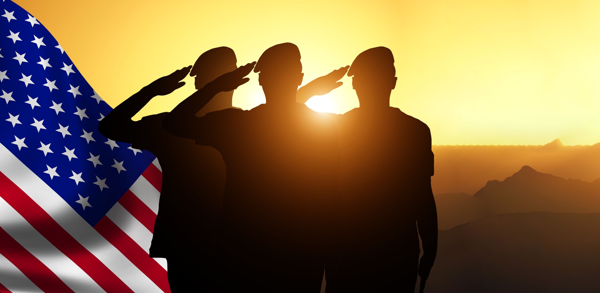 Greeting card for Veterans Day , Memorial Day, Independence Day .USA celebration. Concept - patriotism, protection, remember ,honor,serve